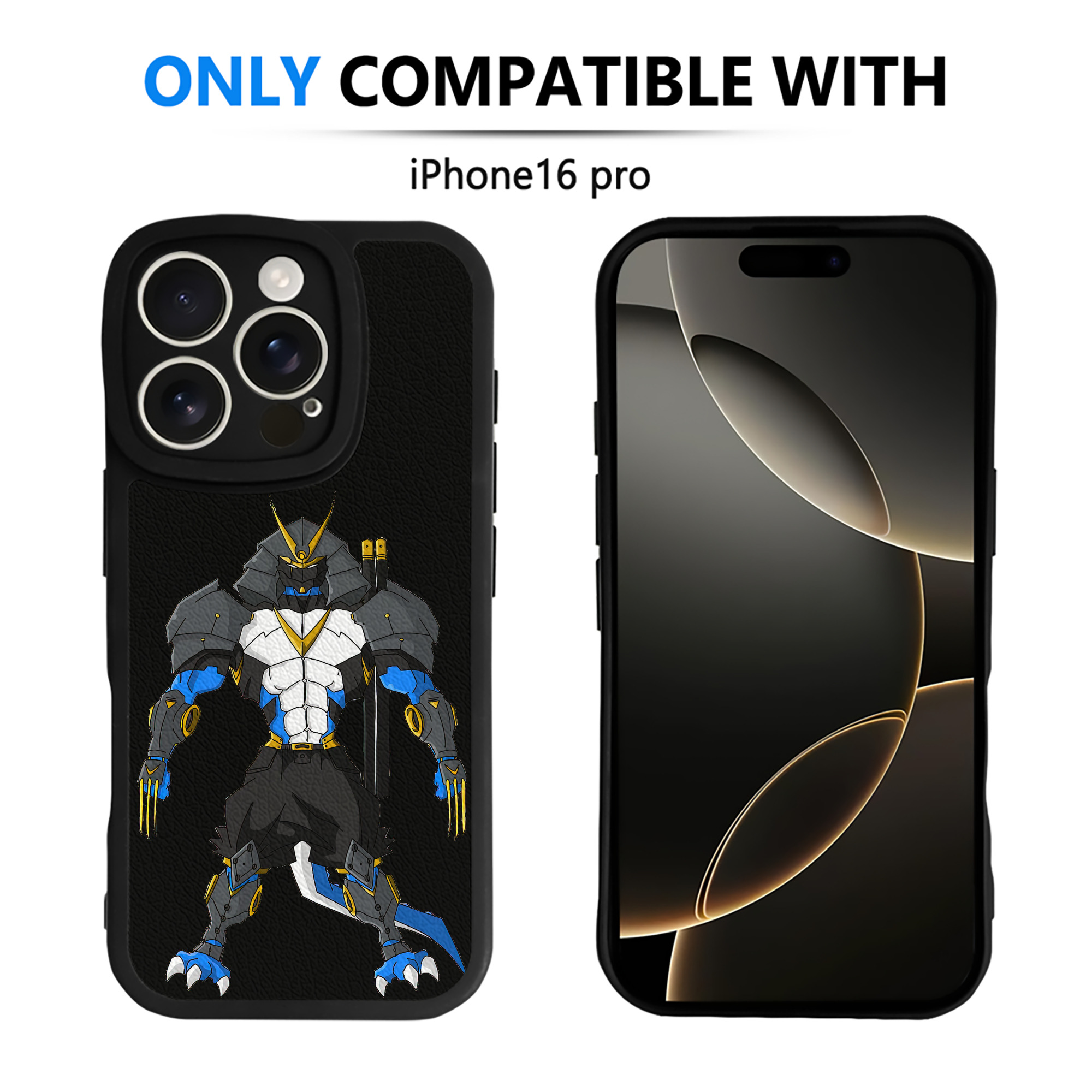 （画像用） Digimon デジタルモンスター/デジモン 【iPhone 16シリーズ対応】シリコンスマホケース（レザー調） 材質：シリコン